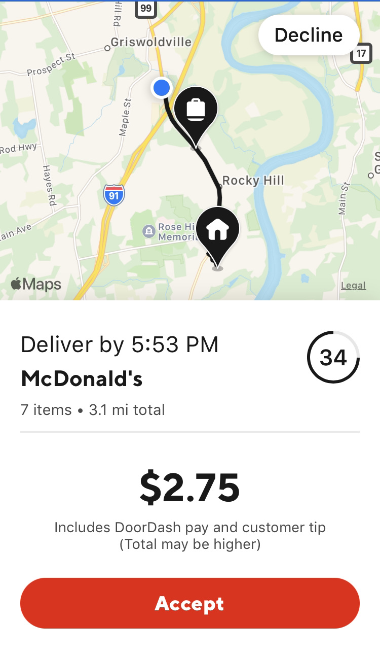 DoorDash Driver: How to DoorDash For Beginners !!
