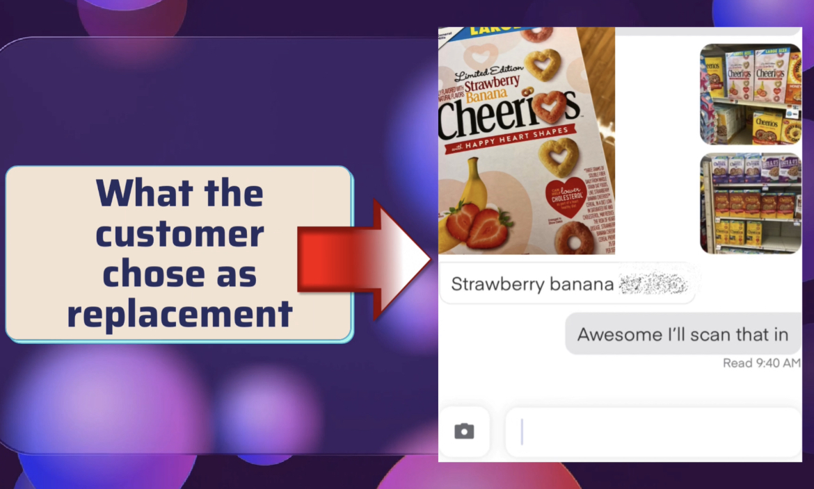 Instacart customer replacement Instacart customer replacement