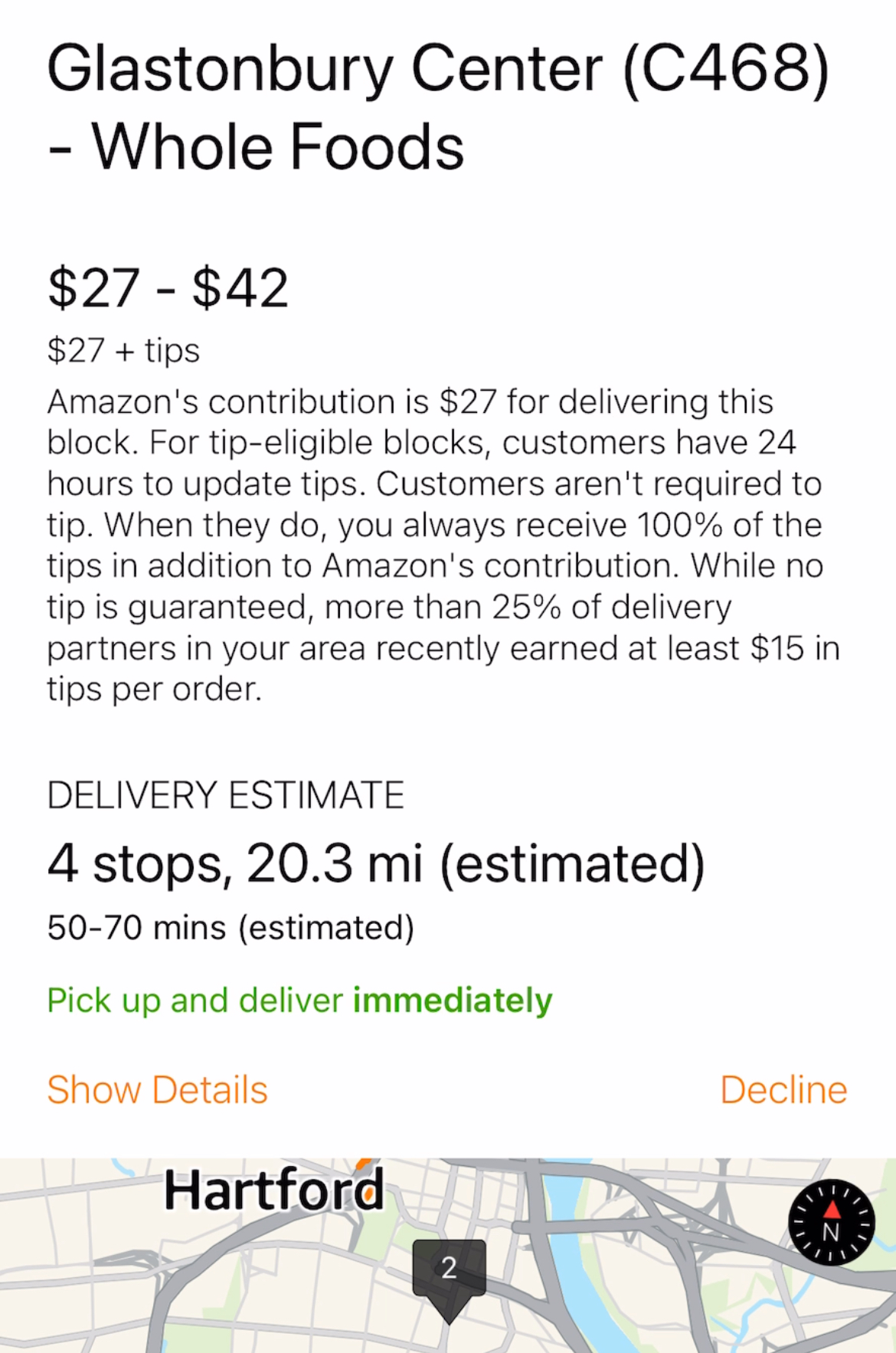 How to deliver a Whole Foods order on Amazon Flex