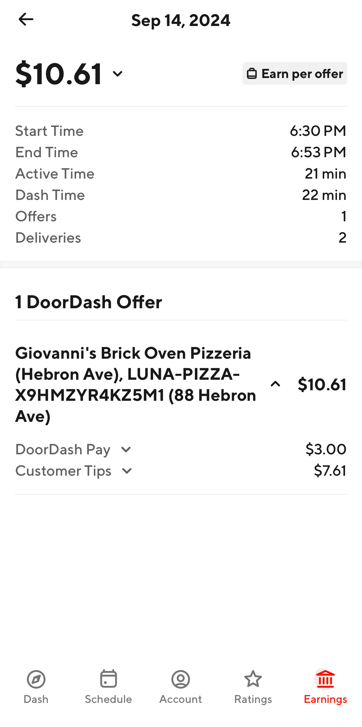 DoorDash double order pay DoorDash double order pay