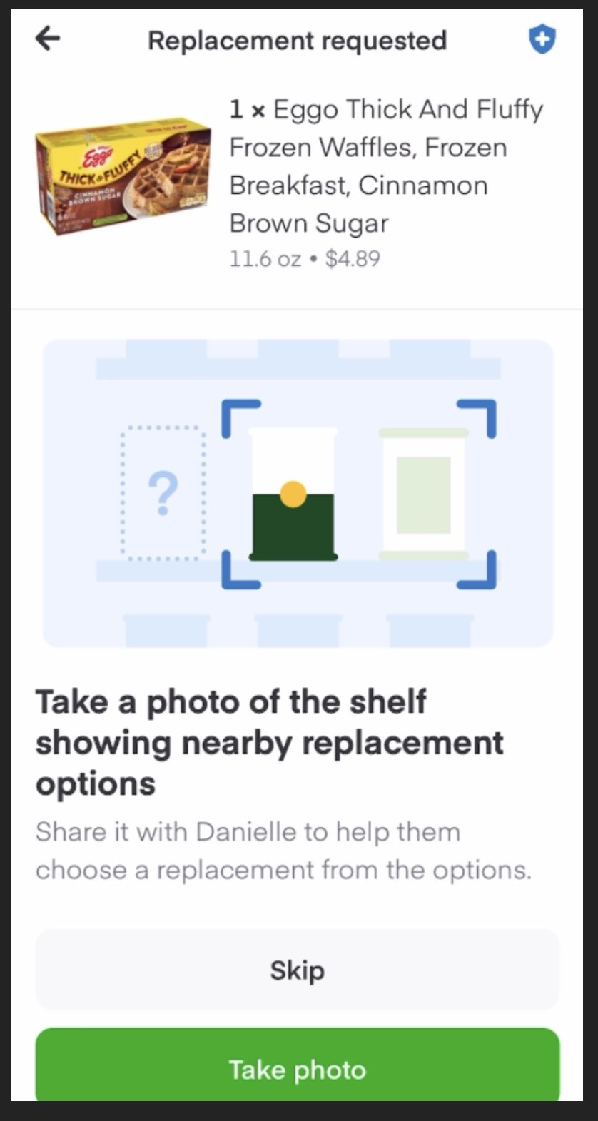 Instacart replacement